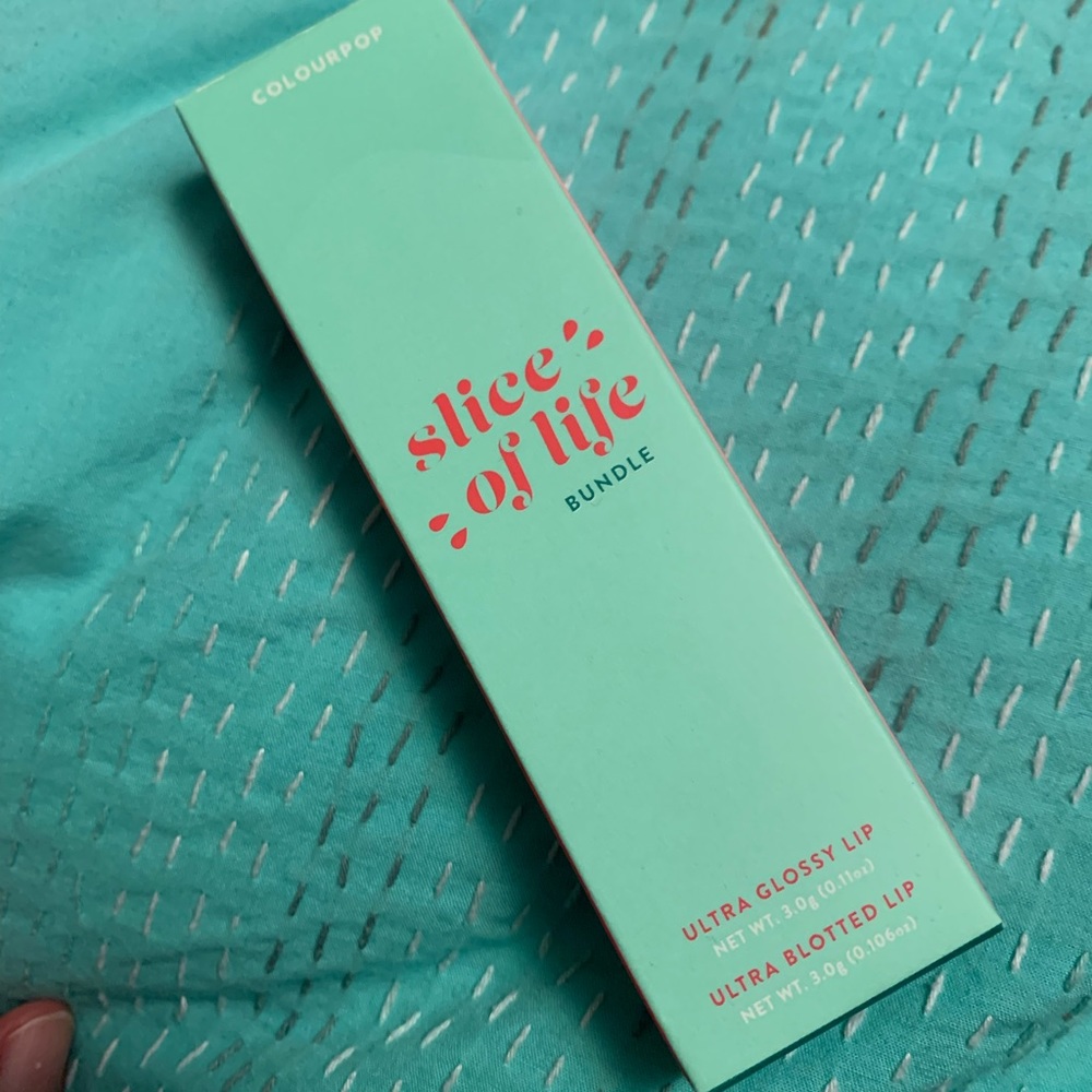 Colourpop Slice of Life Bundle - ultra glossy lip + ultra blotted lip